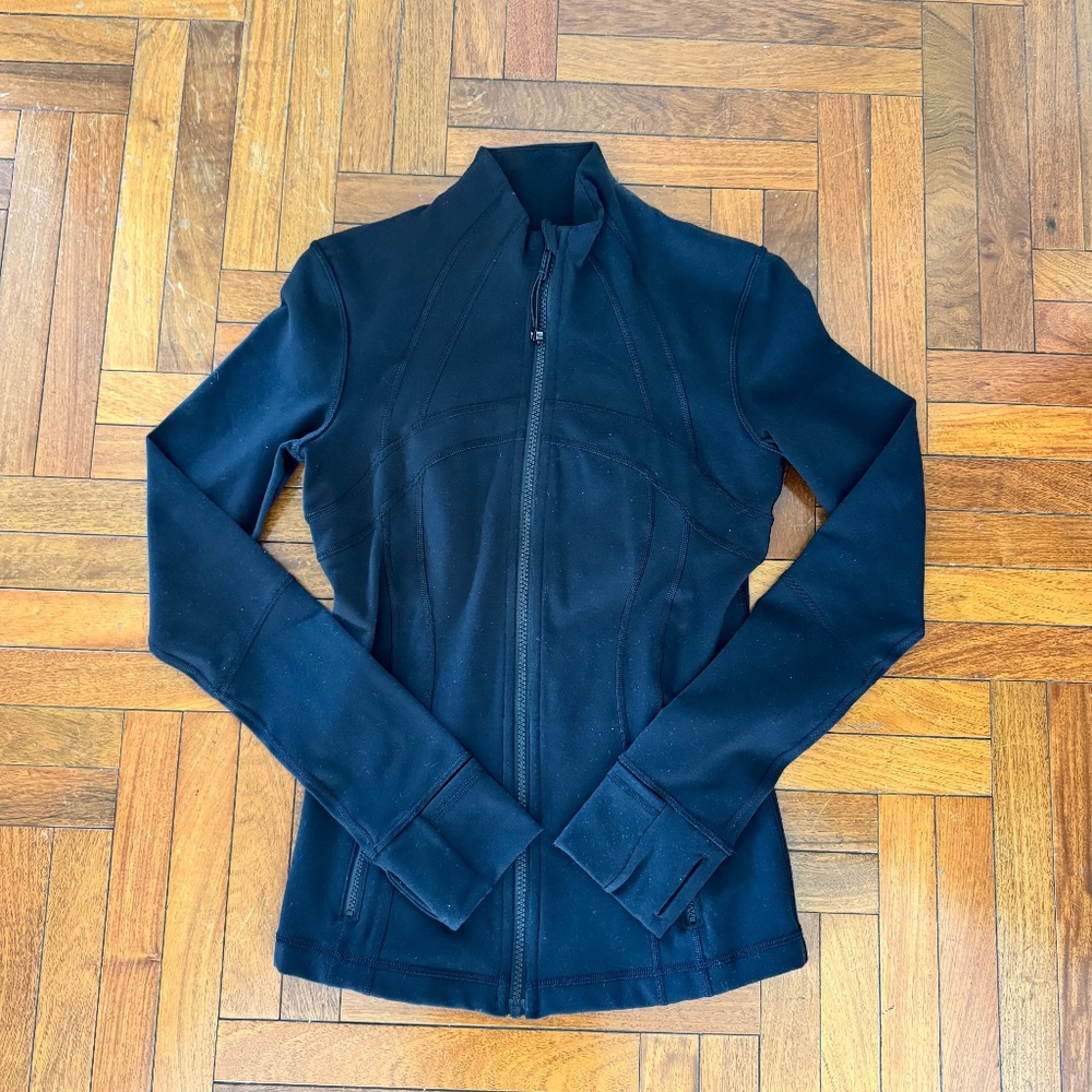 Lululemon Define Jacket Nulu, BLACK, Size 4